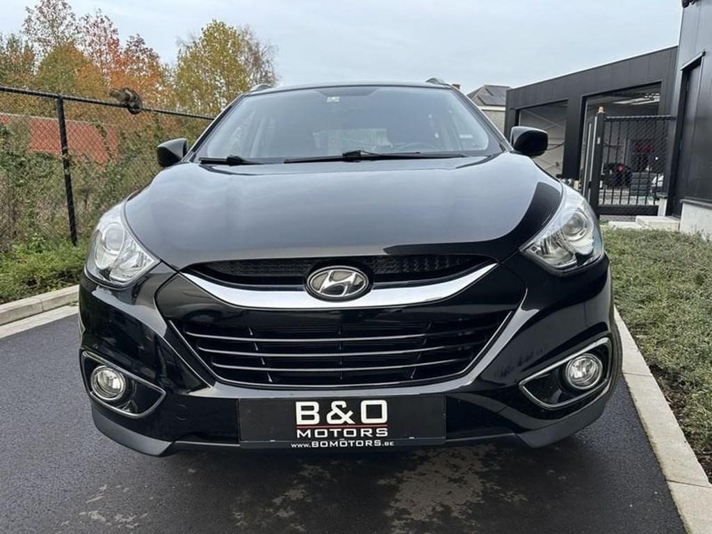 Hyundai ix35 1.6i Gdi UEFA edition 2WD 97135 km ,Trekh,Airc, Auto's, Hyundai, 135 pk, 158 g/km, Zwart, Bedrijf