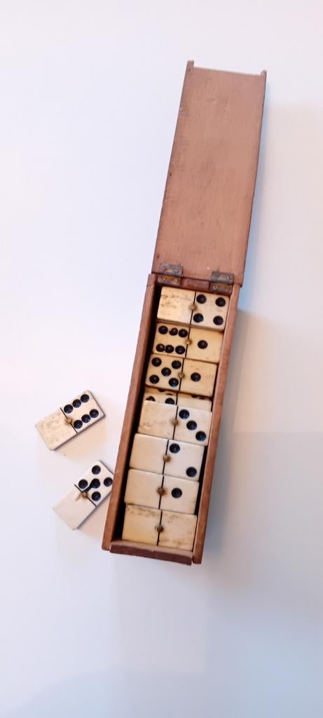 Antieke dominostenen, Ophalen of Verzenden