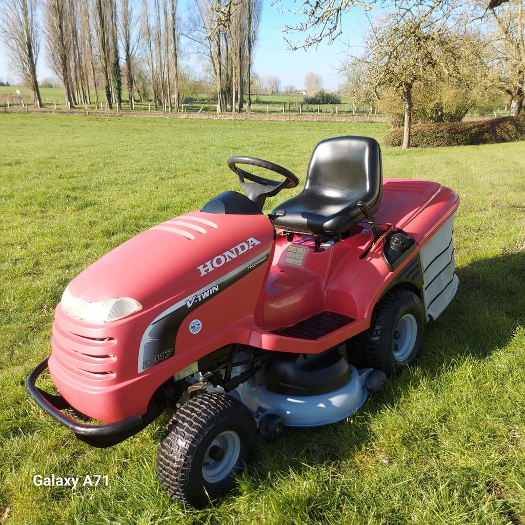 Zitmaaier honda 2cil hydrostaat opvangbak! TOPPER, Tuin en Terras, Zitmaaiers, Opvangbak, Ophalen