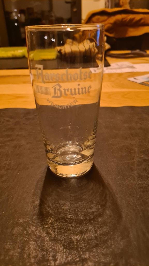 bierglas Aarschotse bruine (Werchter ), Ophalen of Verzenden, Gebruikt, Bierglas