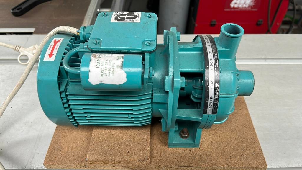 Leroy Somer pomp, Ophalen