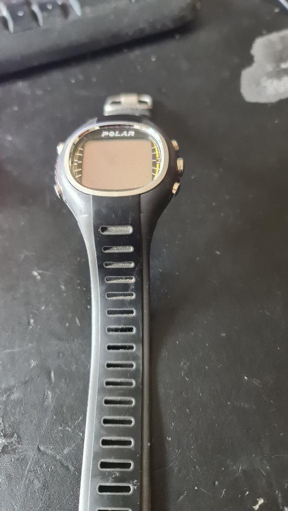 Polar CS300 sporthorloge, Ophalen, Zwart, Conditie, Zo goed als nieuw