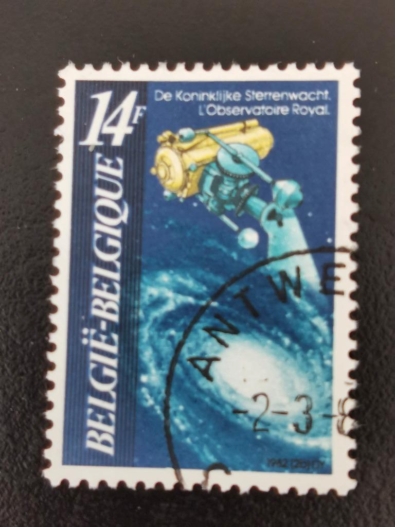 Belgie 1982 - wetenschap - Koninklijke Sterrenwacht, Postzegels en Munten, Postzegels | Europa | België, Ophalen of Verzenden