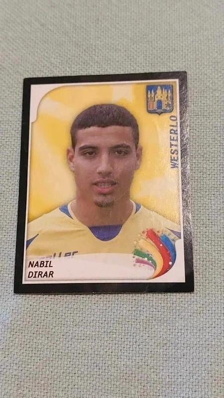 Panini / Sticker / Nabil Dirar / Westerlo / Football 2008, Enlèvement ou Envoi, Neuf, Affiche, Image ou Autocollant