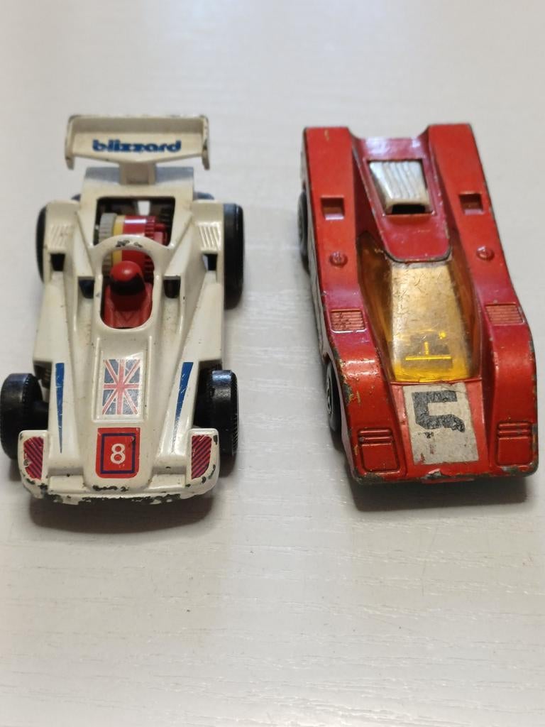 2 vintage autotjes Matchbox en Darda car, Ophalen, Matchbox