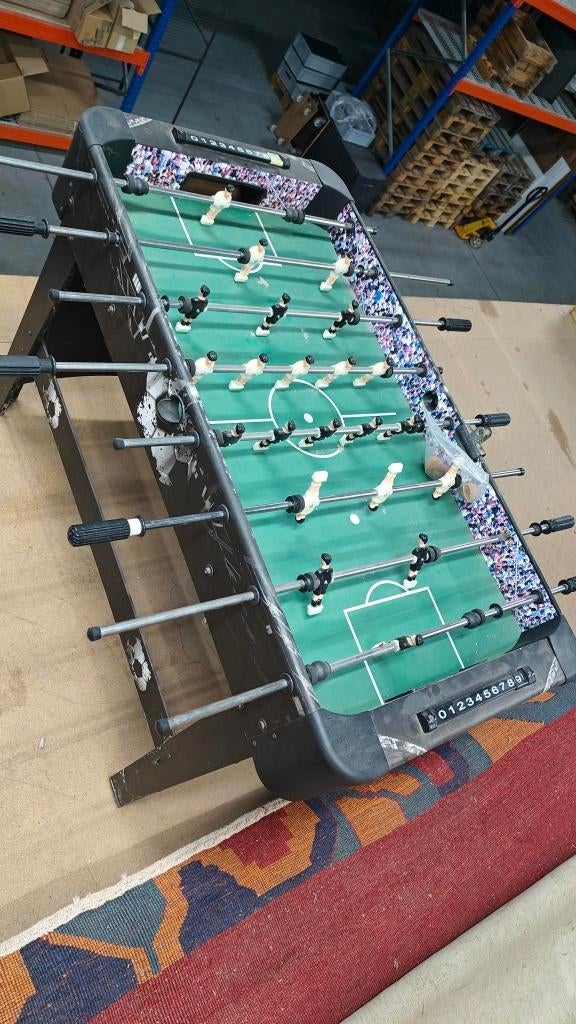 kikkertafel voetbaltafel, Kinderen en Baby's, Speelgoed | Voetbaltafels, Ophalen, Gebruikt