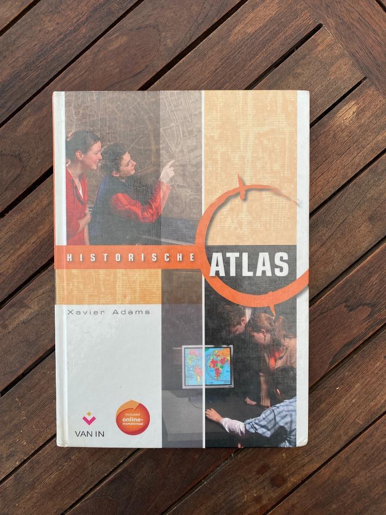 Historische Atlas Xavier Adams Van In, ASO, Geschiedenis, Ophalen of Verzenden, Zo goed als nieuw