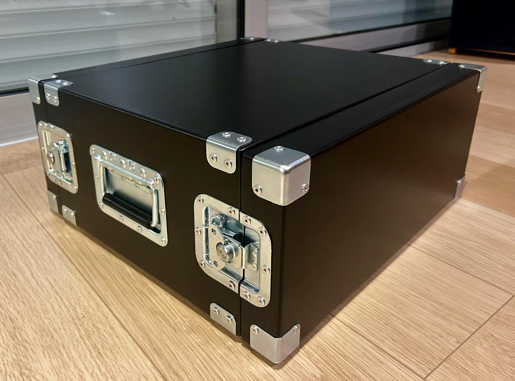 19" rack 4U hoog, Musique & Instruments, Boîtiers & Valises, Enlèvement, Comme neuf, Autres instruments, Flight case