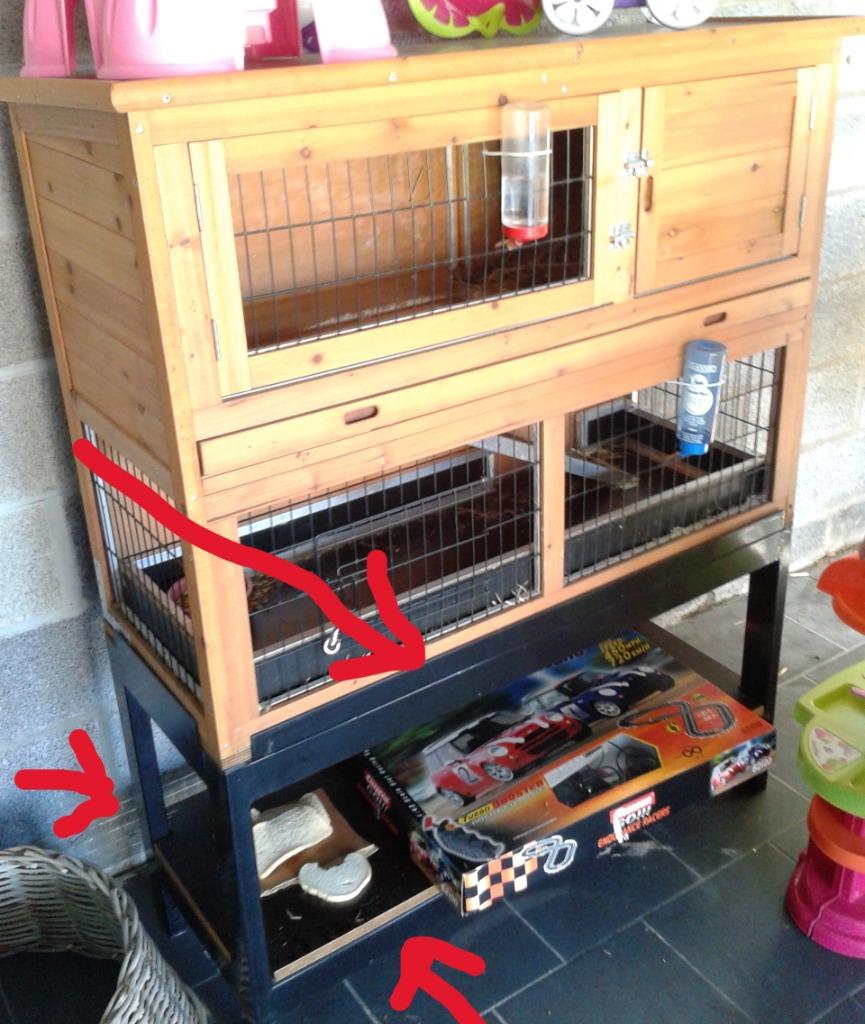 konijnenhok bank , werkbank, Enlèvement ou Envoi, Utilisé