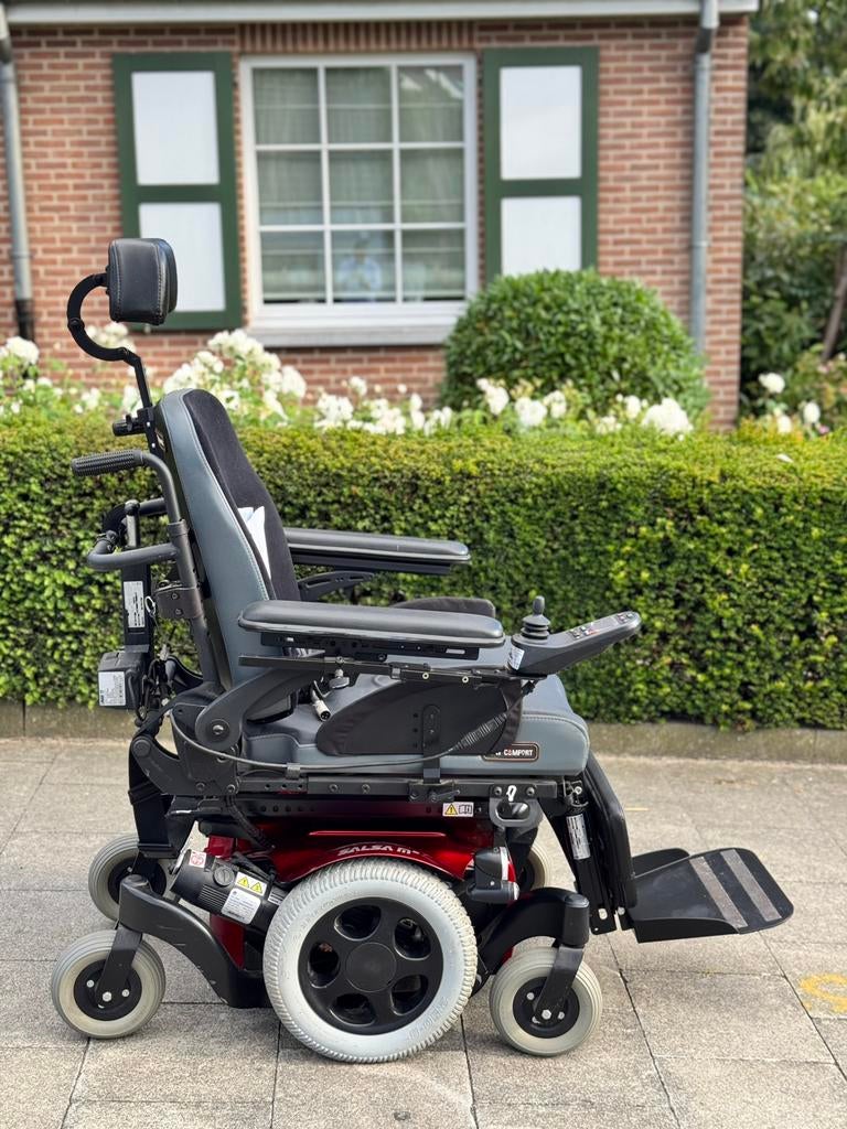 Elektrische rolstoel - Sunrise Medical Quickie Salsa M nieuw, Diversen, Ophalen of Verzenden, Inklapbaar, Zo goed als nieuw, Elektrische rolstoel