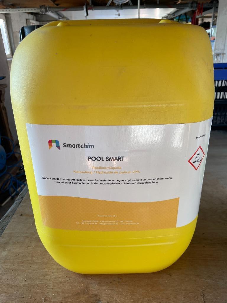 Pool Smart pH Up Vloeibaar - Natronloog 29% - 20L Ongeopend, Ophalen, Nieuw, Reinigingsmiddel