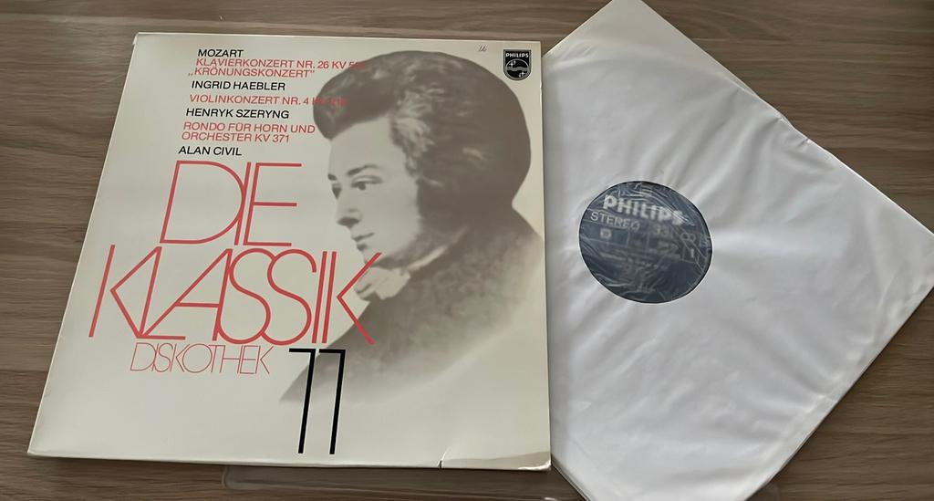 Vinyl: Wolfgang Amadeus Mozart - Die Klassik Diskothek 11, Cd's en Dvd's, Ophalen of Verzenden, Zo goed als nieuw