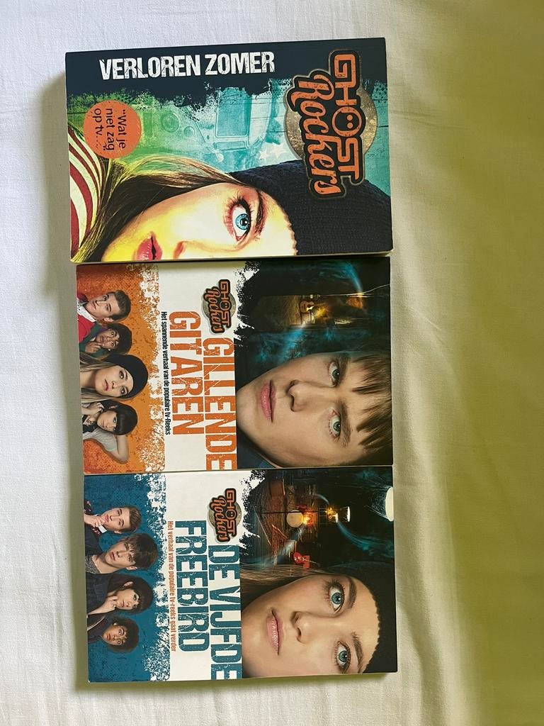 Set: 3 boeken van Ghost Rockers, Ophalen of Verzenden, Zo goed als nieuw
