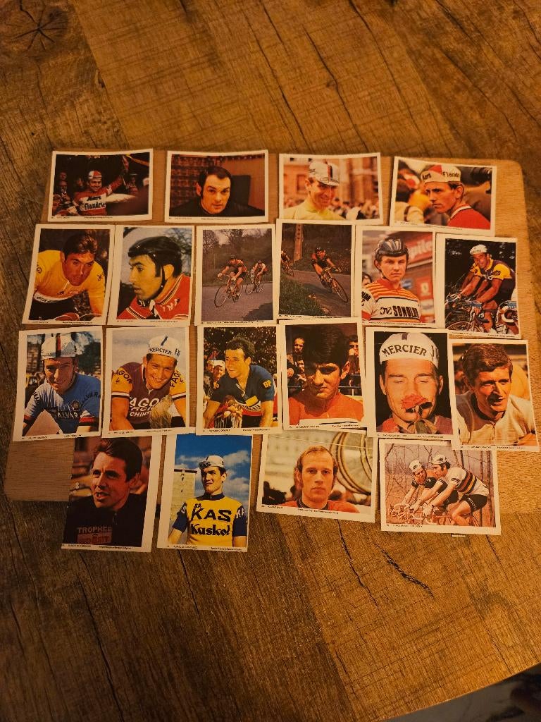 Carte cycliste vintage, Enlèvement, Comme neuf, Autres types