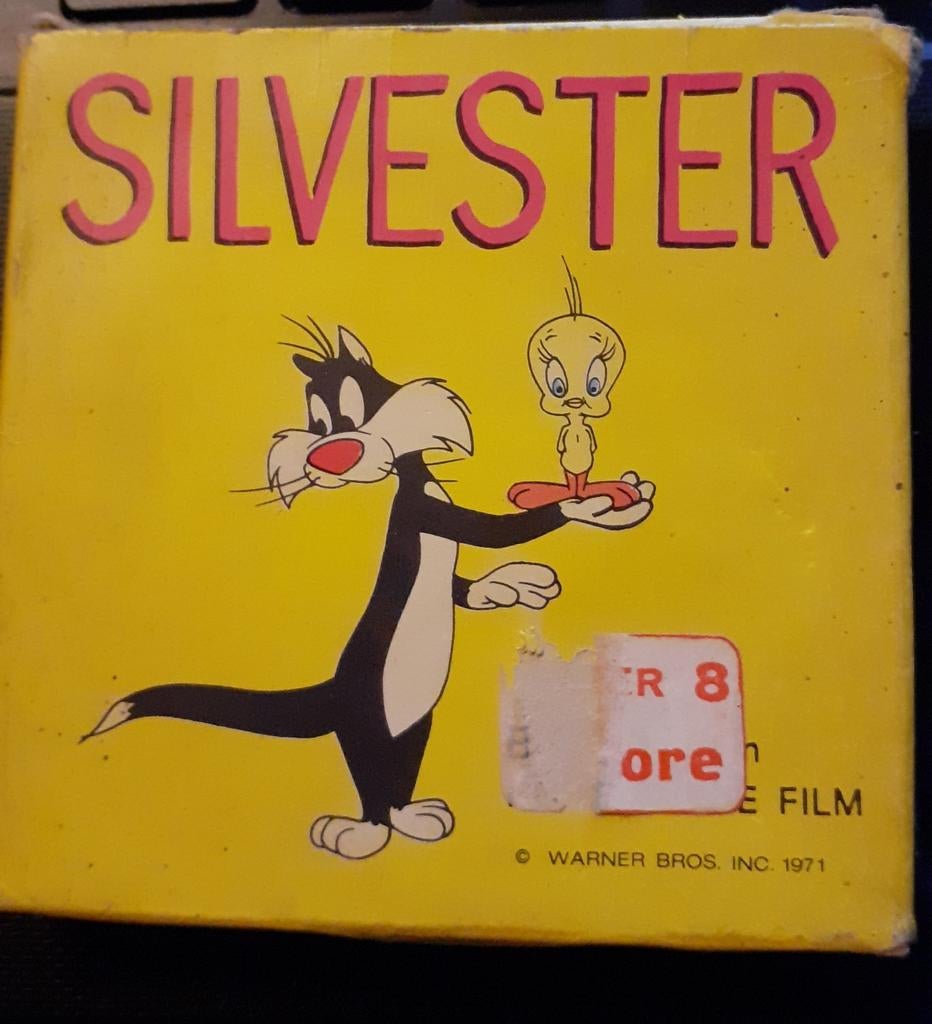 film super 8 silvester  warner bros, TV, Hi-fi & Vidéo, Bobines de film, Enlèvement ou Envoi, Film 8 mm