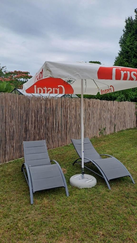 3 stuks CRISTAL Horeca Parasols (NIEUWE exemplaren), Enlèvement ou Envoi