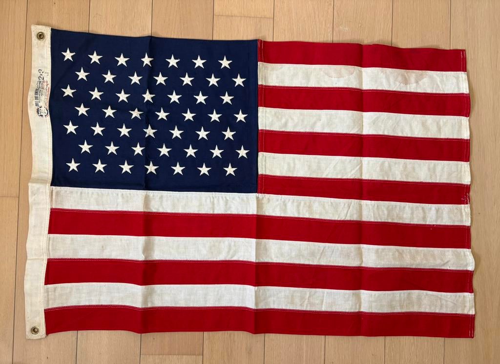 drapeau américain 49 étoiles 1959, Collections, Enlèvement ou Envoi