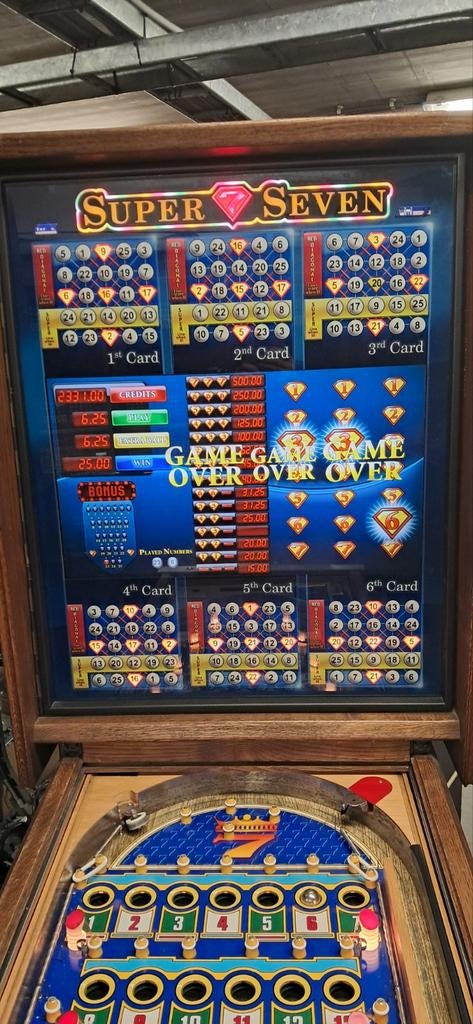 Bingo Super7Seven avec garantie, Collections, Machines | Machines à sous, Enlèvement