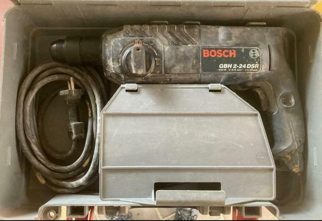 Boormachine blauwe bosch boorhamer combihamer breekhamer bei, Doe-het-zelf en Bouw, Gereedschap | Boormachines, Ophalen, Boormachine