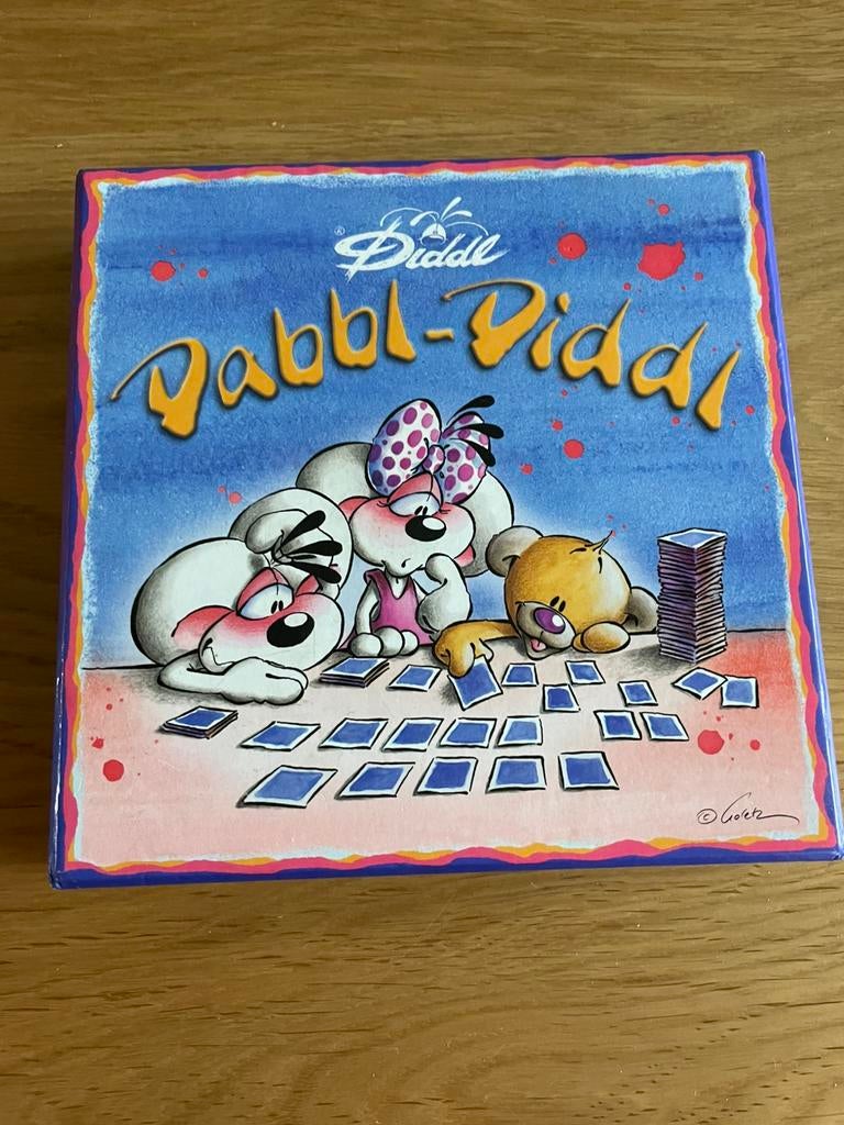 Memory spel Diddl, Drie of vier spelers, Ophalen of Verzenden, Zo goed als nieuw