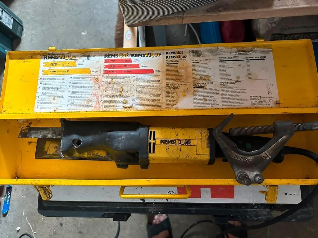 Scie sabre Rems Tiger, Bricolage & Construction, Enlèvement ou Envoi, Utilisé, Scie sabre