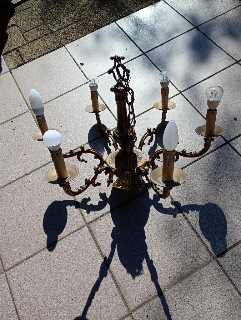 Kroonluster, Ophalen, Gebruikt