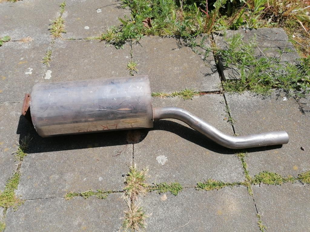 Landrover uitlaatpotje inox LR88 LR109, Verzenden, Nieuw, Land Rover