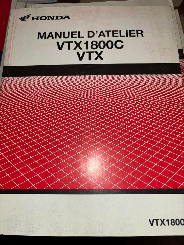 Manuel d'atelier de la Honda VTX1800 en français, Enlèvement ou Envoi, Honda