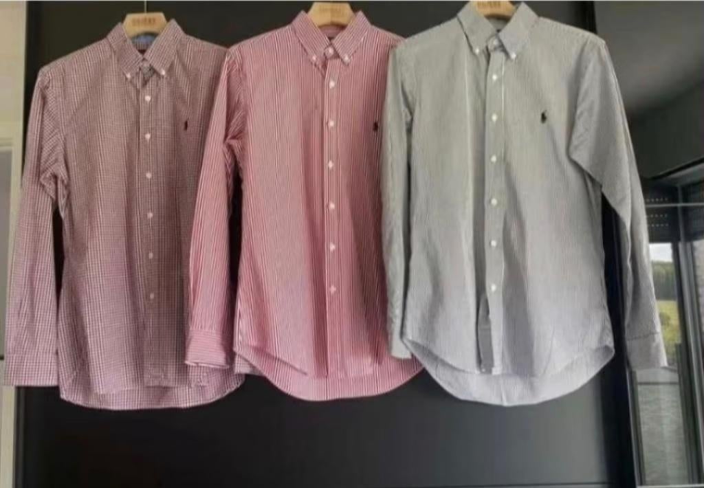 Hemden Polo Ralph Lauren - Small slim fit, Kleding | Heren, Overhemden, Ophalen, Zo goed als nieuw, Ralph Lauren