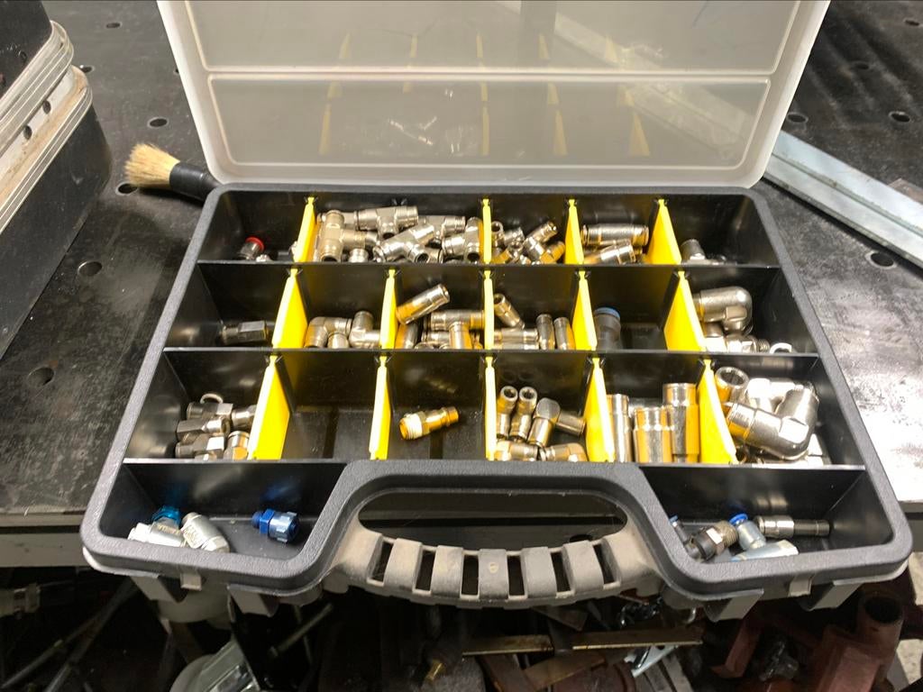 Perslucht koppelingen, Ophalen