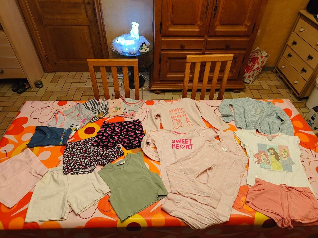 Lot meisjeskledij Maat 122-128, Kinderen en Baby's, Kinderkleding | Kinder-kledingpakketten, Ophalen of Verzenden, Gebruikt, Maat 128