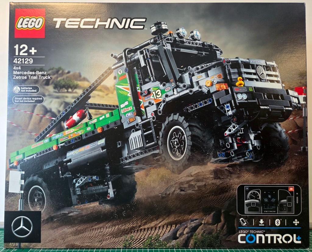 LEGO 4x4 Mercedes-Benz Zetros Trial Truck 42129, Ophalen, Nieuw, Complete set, Lego