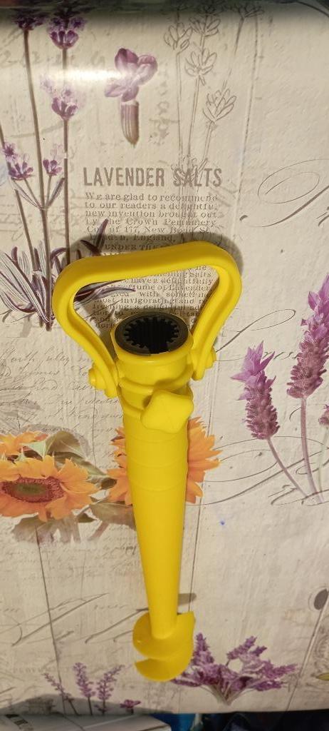 Pied de parasol., Tuin en Terras, Parasols, Ophalen of Verzenden, Nieuw, Strandparasol