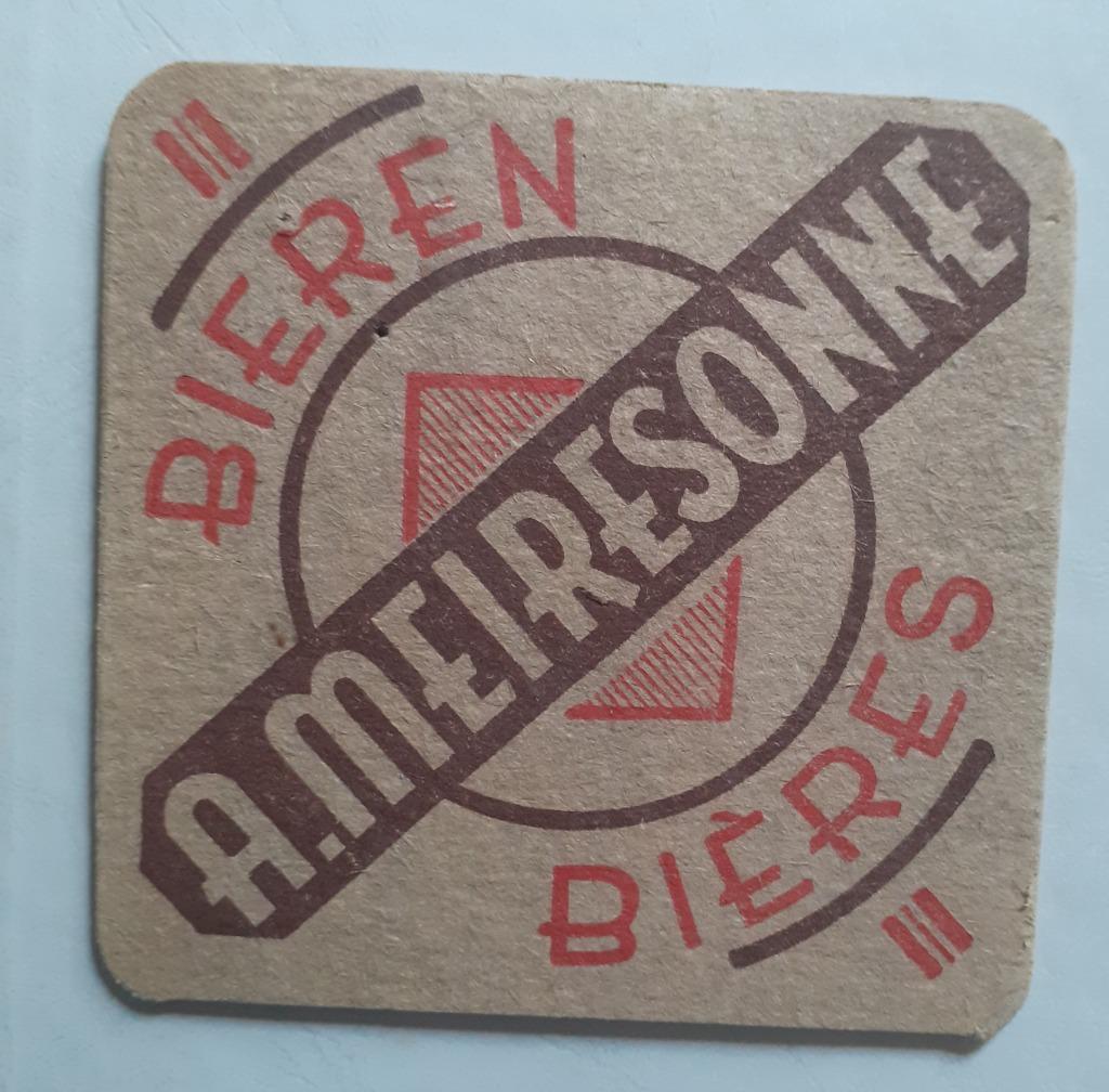 MEIRESONNE oud viltje BIEREN, Verzamelen, Merken en Reclamevoorwerpen, Ophalen of Verzenden, Gebruikt, Overige typen