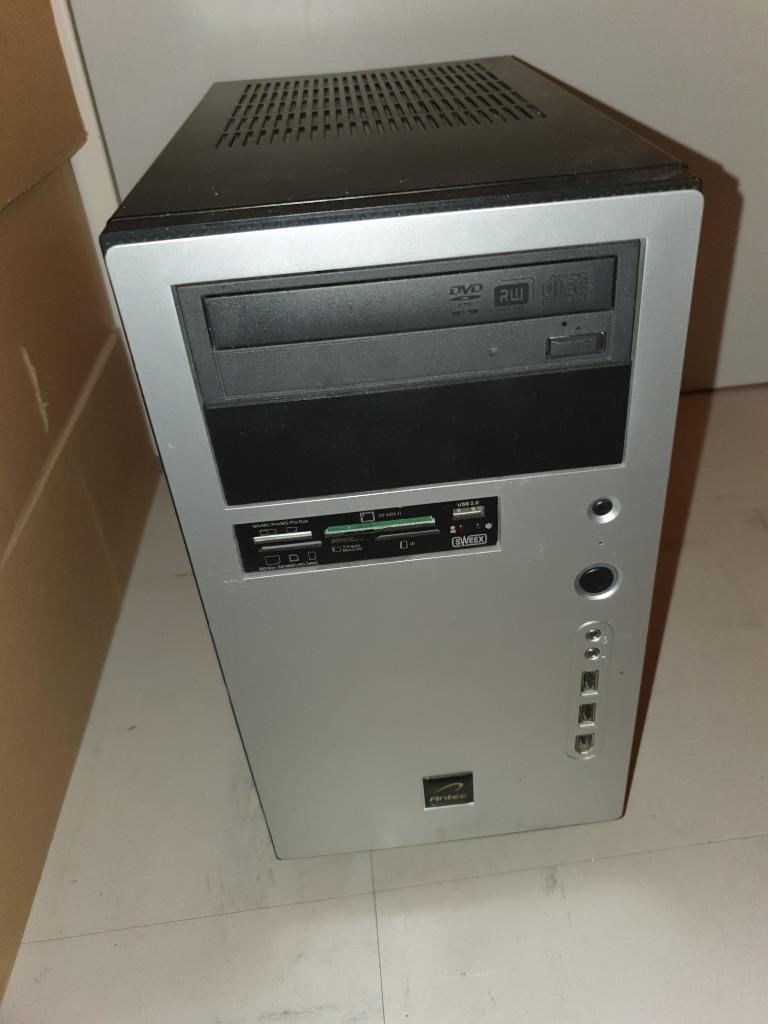 ancien pc avec tours windows 7, 64 GB, Enlèvement, Antec, Moins de 4 GB