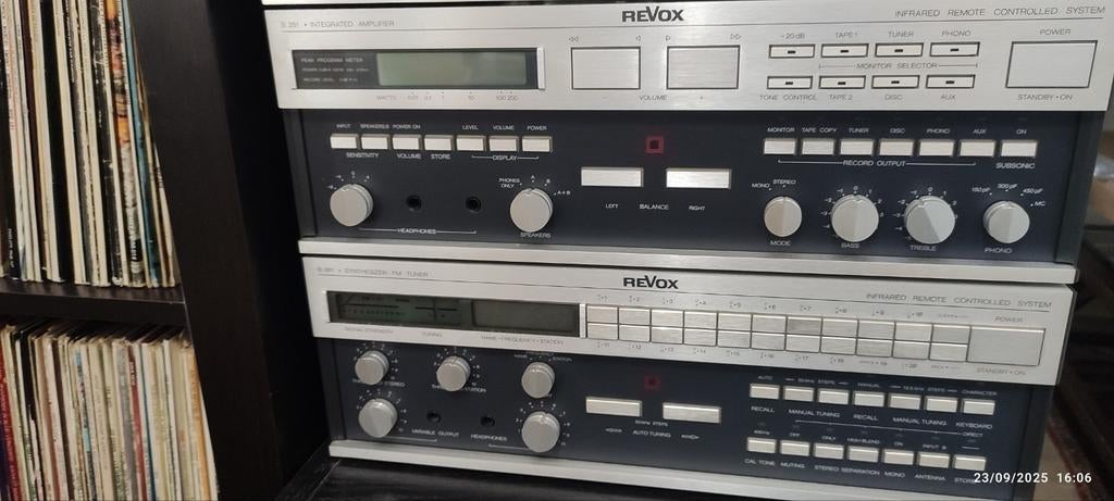 REVOX VINTAGE TIP TOP TUNER/AMPLIFIER, TV, Hi-fi & Vidéo, Enlèvement, Utilisé