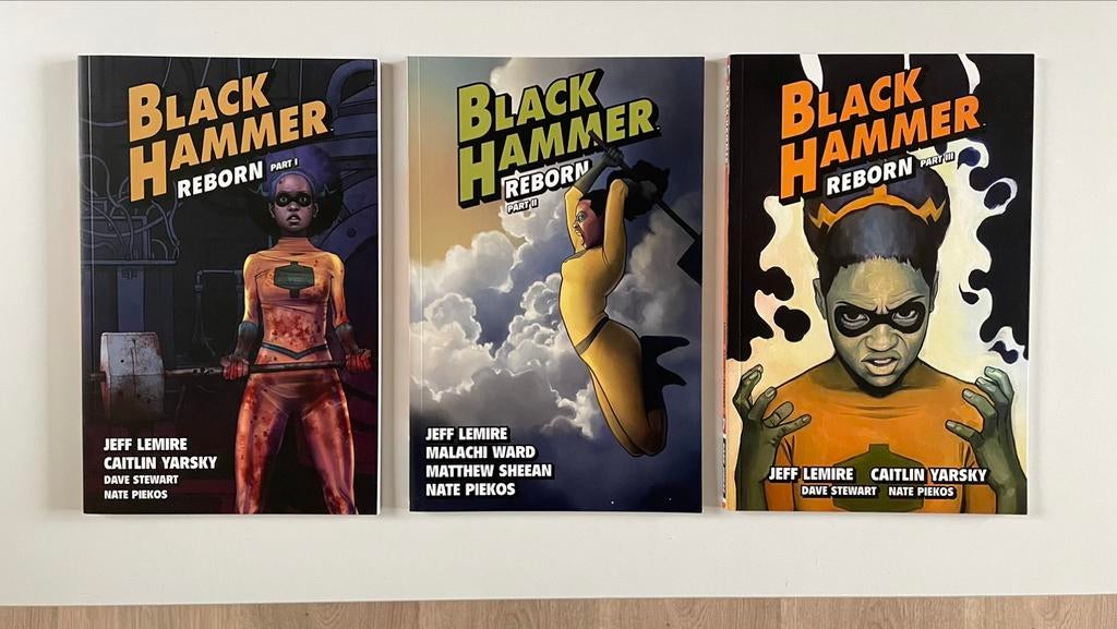 Black Hammer Reborn parts 1, 2 & 3, Ophalen of Verzenden