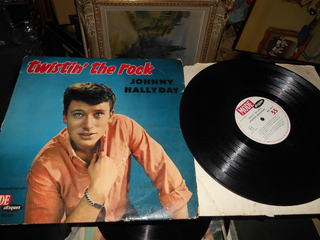 33T Johnny Hallyday Twistin' the rock, Enlèvement ou Envoi
