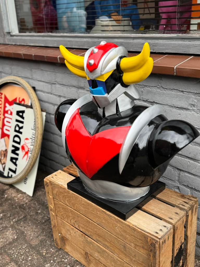 Statue buste publicitaire Robot Goldorak XL, Collections, Enlèvement, Comme neuf