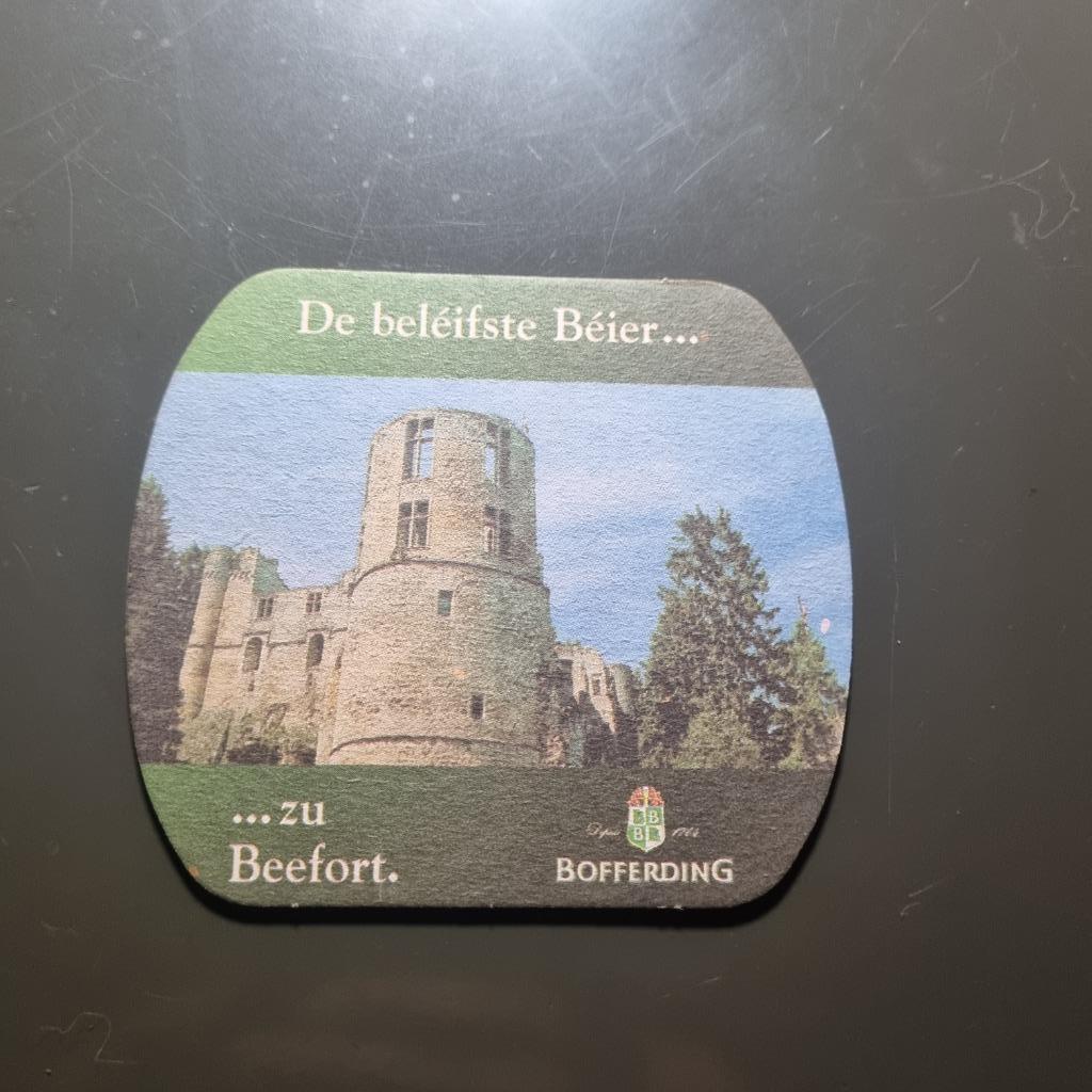 Sous Bock Bofferding (modèle 5), Collections, Marques de bière, Enlèvement ou Envoi, Utilisé, Sous-bock, Autres marques