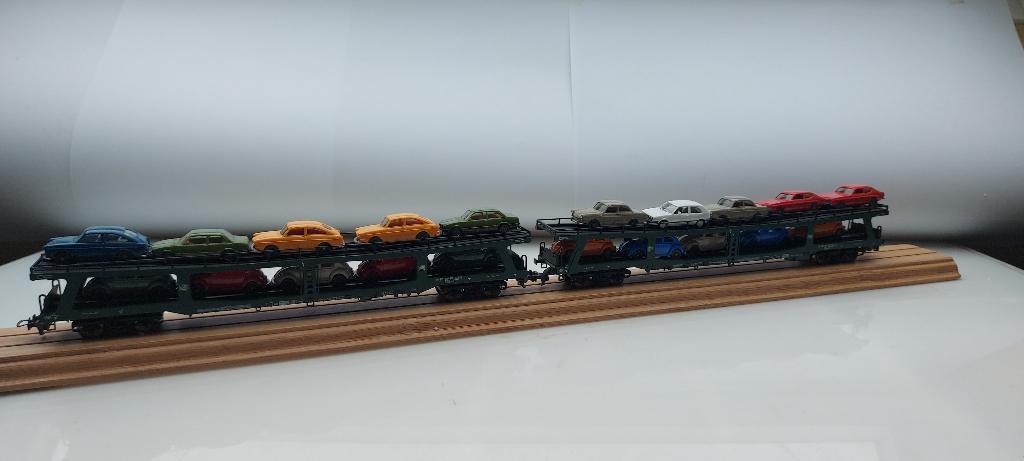 Fleischmann Autotransport, Wagon, Ophalen of Verzenden, Zo goed als nieuw, Analoog