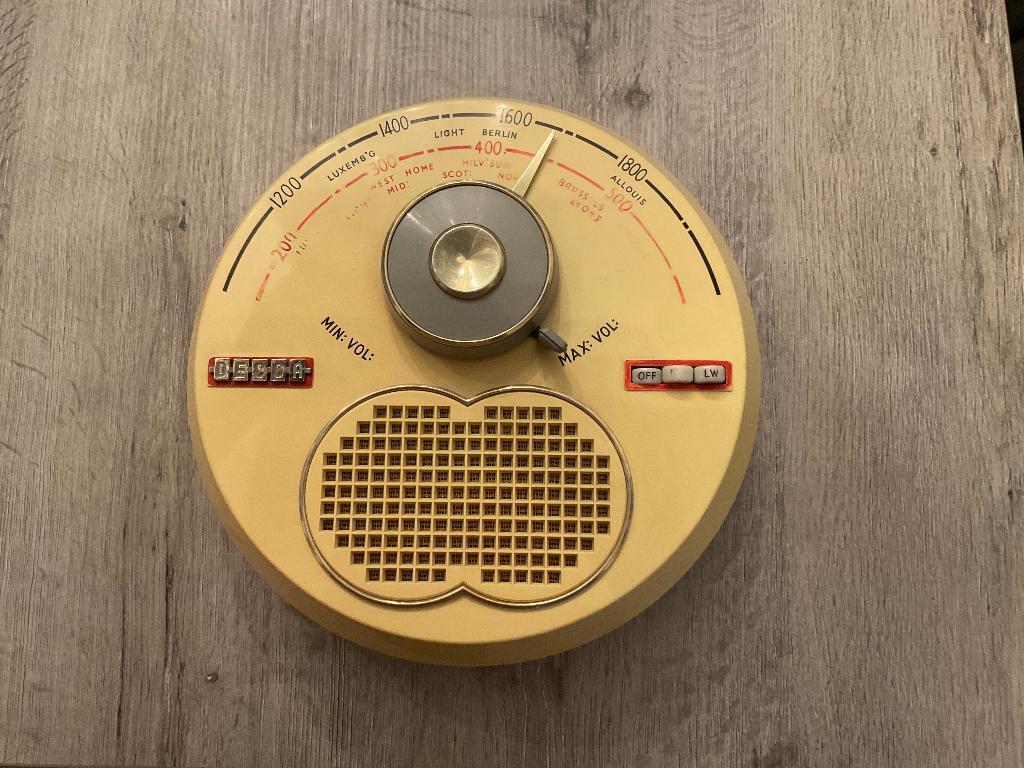 Oude radio, Ophalen, Gebruikt, Radio