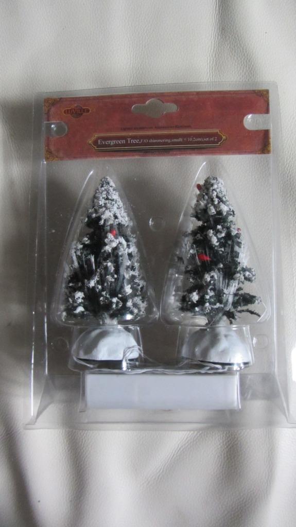 LUVILE lampadaires, sapins , cailloux décorations Noel neuf, Enlèvement, Neuf