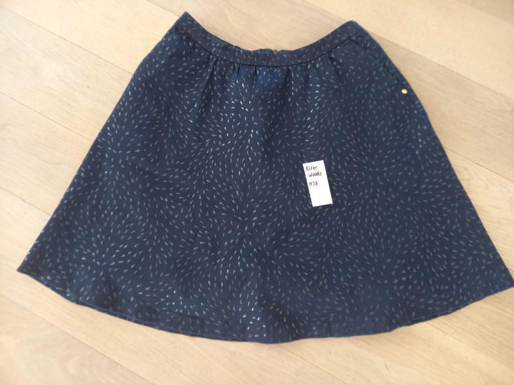 River Woods donkerblauwe damesrok Maat 38, Maat 38/40 (M), Blauw, River Woods, Ophalen of Verzenden