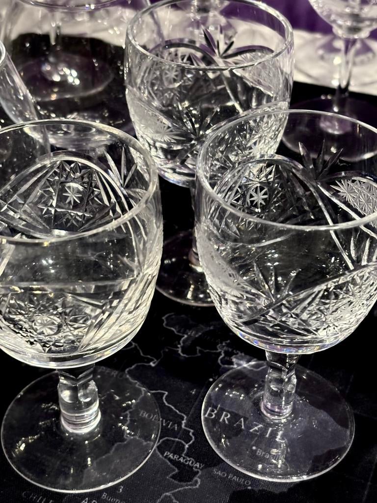 Lot de 3 verres à vin cristallerie de Lorraine, Enlèvement