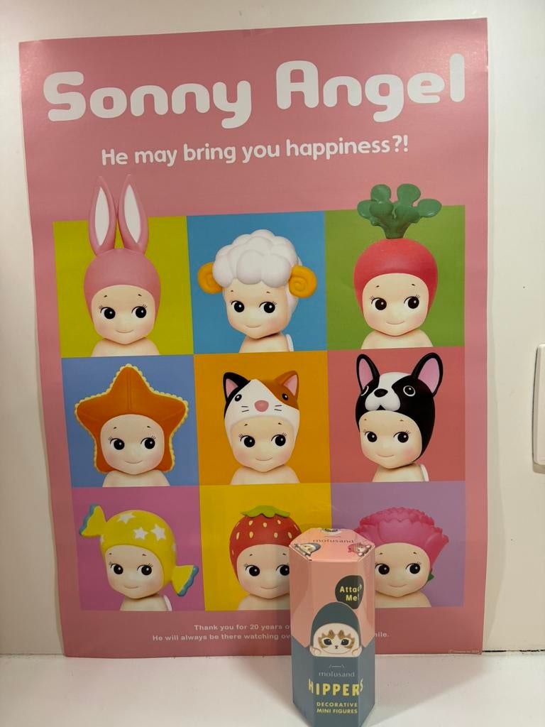 Sonny angel Hippers Mofusand, Ophalen of Verzenden, Zo goed als nieuw