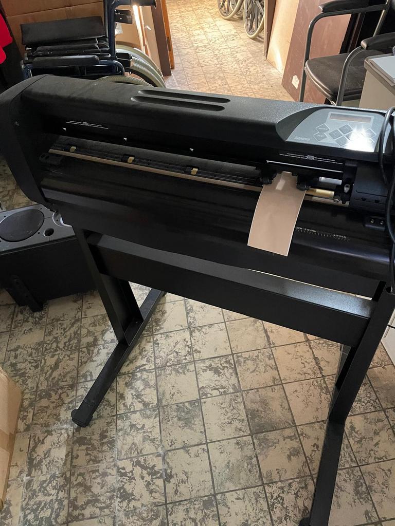 SummaCut D60R snijplotter met software en rolhouder, Ophalen