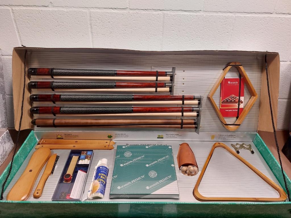 Ensemble d'accessoires de billard haut de gamme, Enlèvement, Neuf