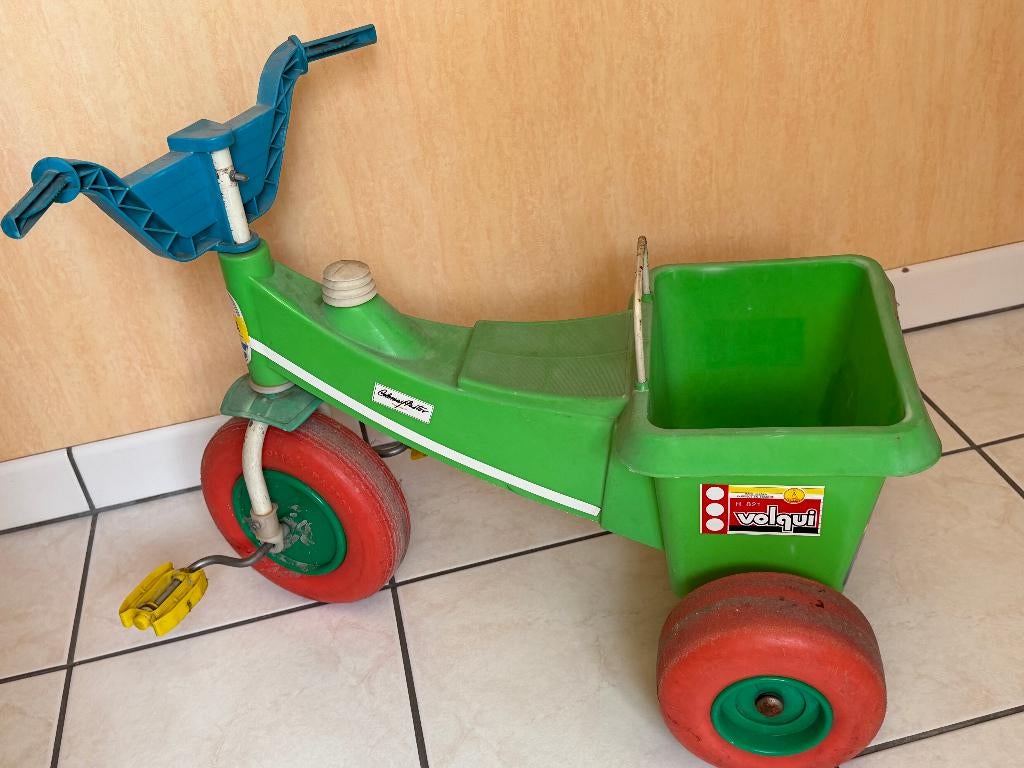 driewieler tractorfietsje, Ophalen, Gebruikt