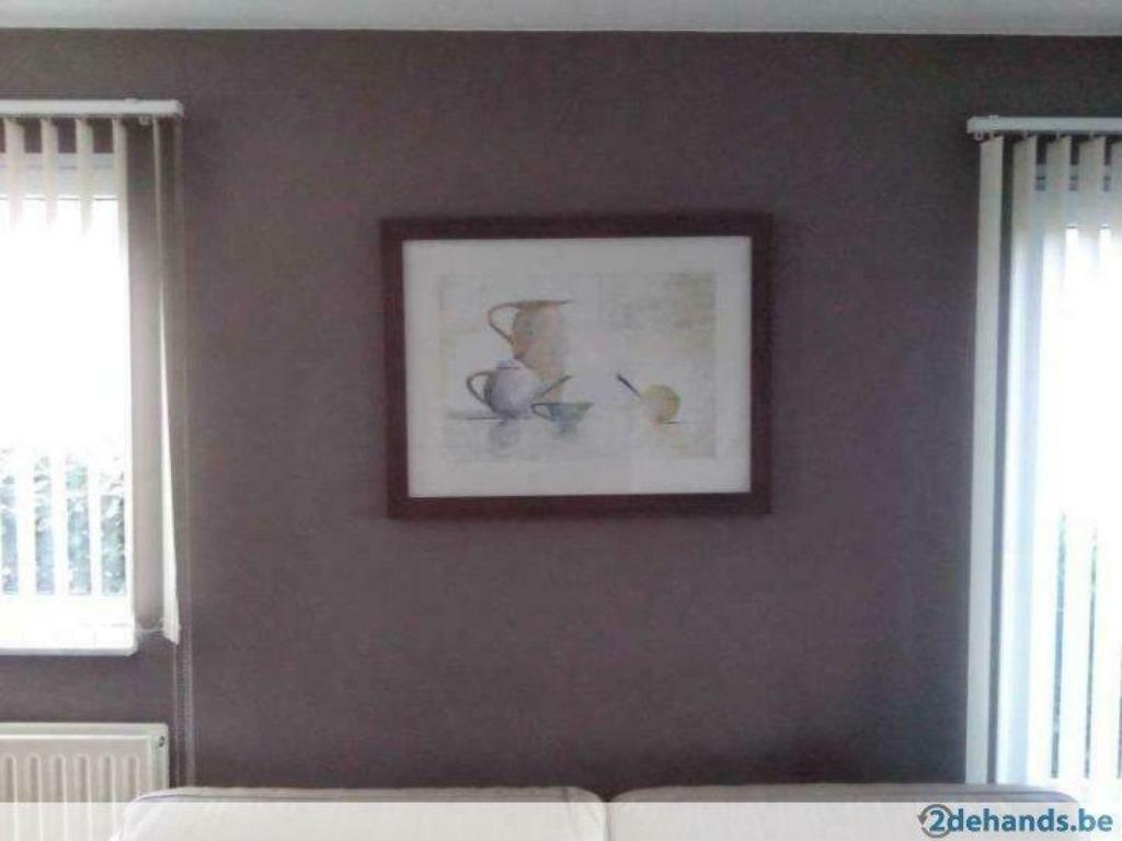 Litho met kader, Ophalen